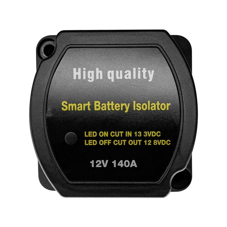 12V 140A汽車遊艇房車智能雙電池隔離控制器 帶繼電器