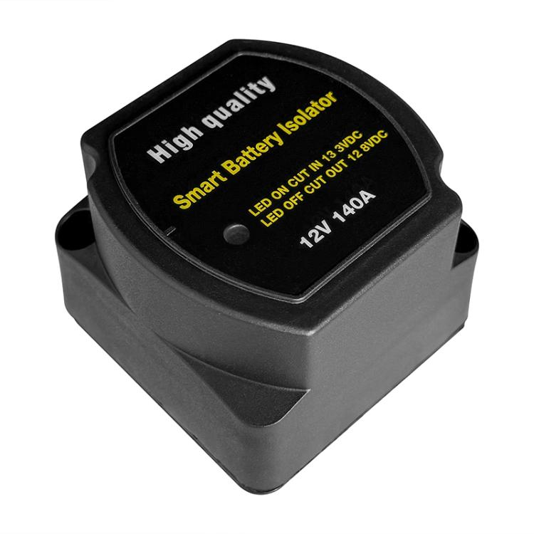 12V 140A汽車遊艇房車智能雙電池隔離控制器 帶繼電器
