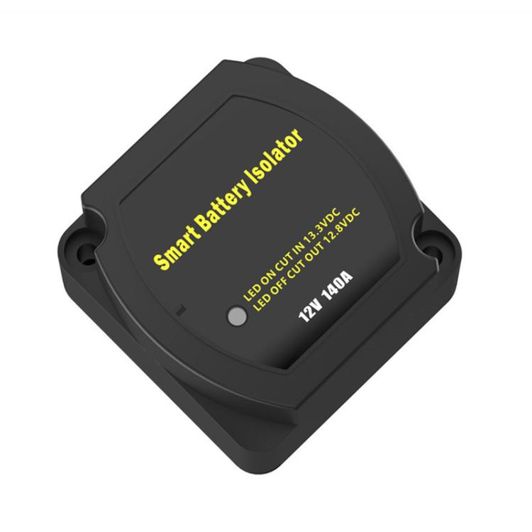 12V 140A汽車遊艇房車智能雙電池隔離控制器 帶繼電器