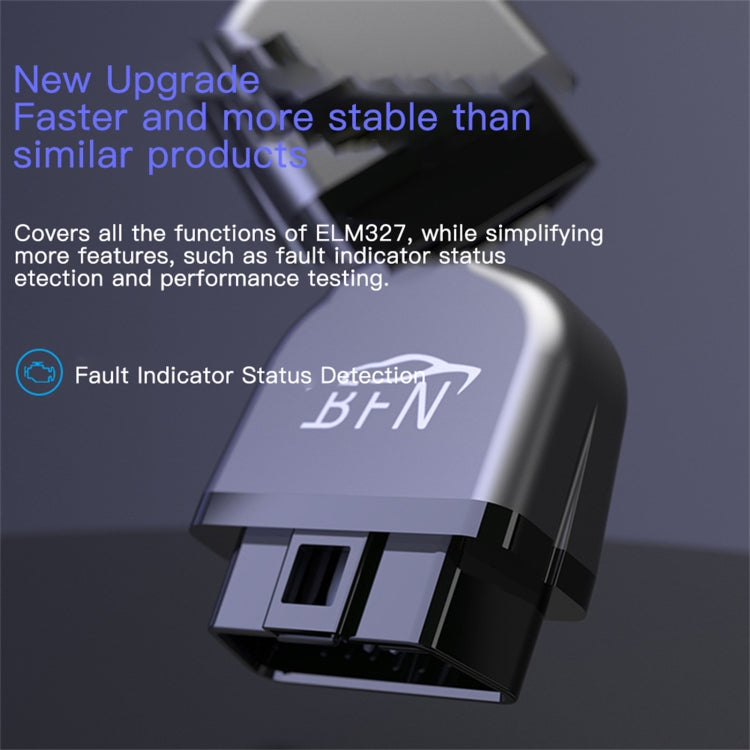 BFN 藍牙5.1汽車故障診斷儀 OBD2 發動機故障檢測儀 AD11手機版