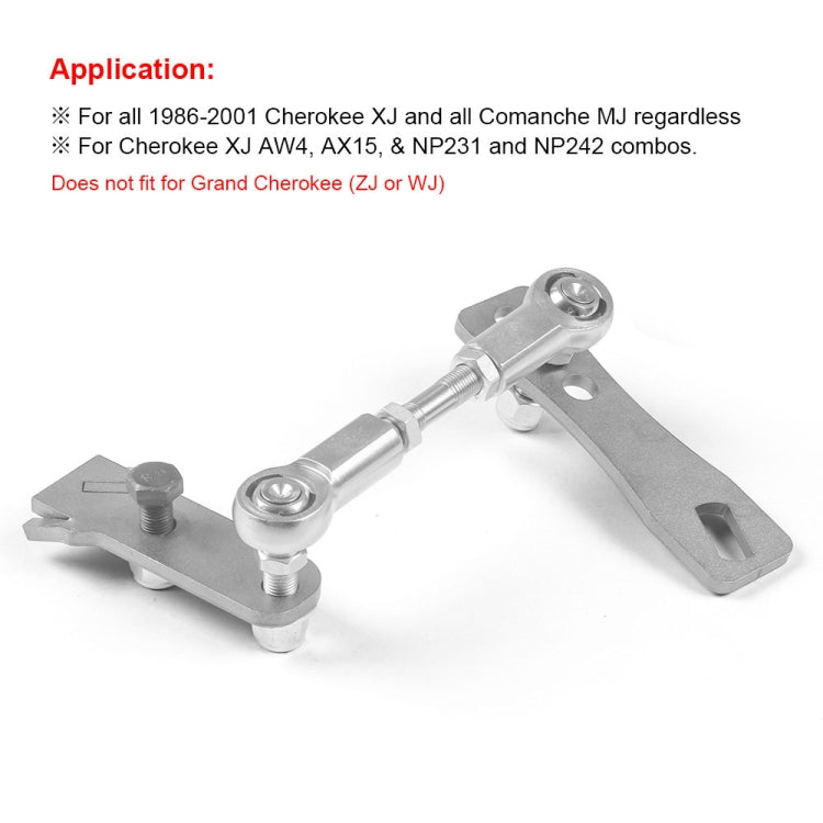 適用於吉普 Cherokee 1986-2001 汽車分動箱連桿套件