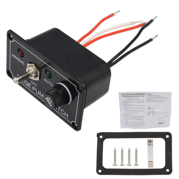 車船改裝開關面板 搖鍵帶指示燈開關面板