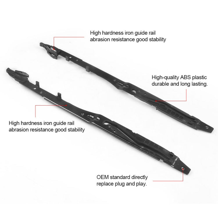 適用於福特 F-150 2015-2020 / F-250 2017-2019 汽車天窗軌道總成維修套件