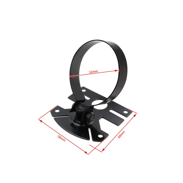 汽車52mm可調節鐵質儀錶架