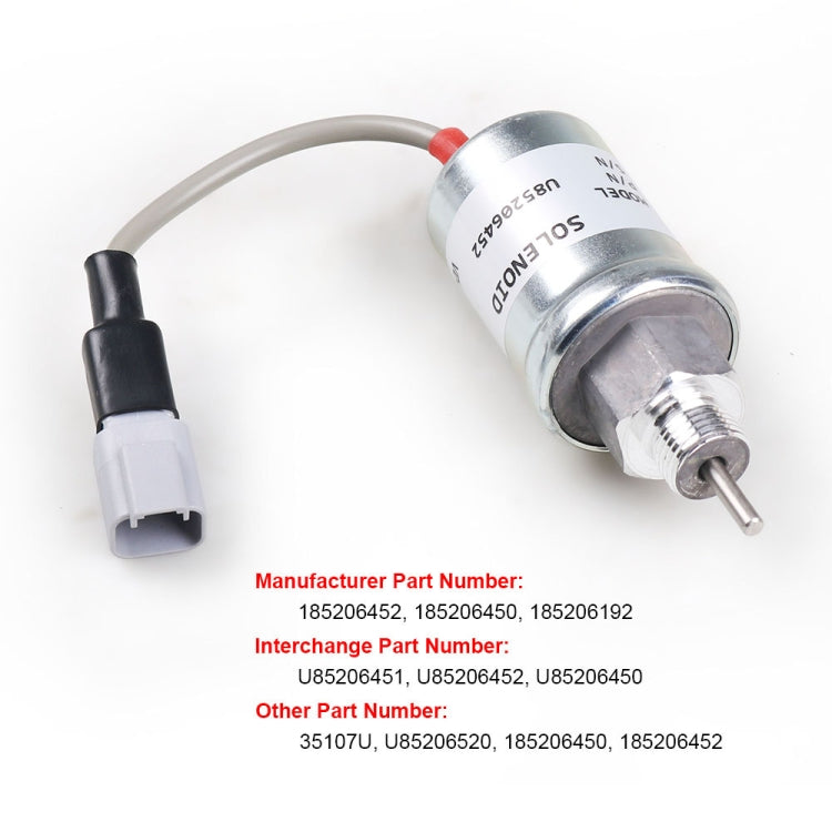 適用於珀金斯 8000 挖掘機熄火斷油電磁閥 U85206451