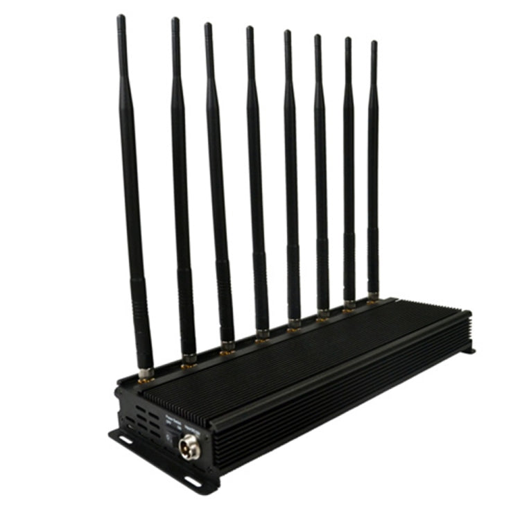 JAX-101C-8 2G 3G 4G WiFi手機信號干擾器帶8天線