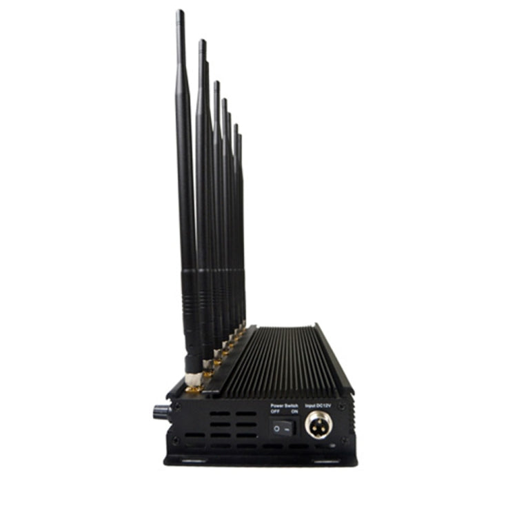 JAX-101C-8 2G 3G 4G WiFi手機信號干擾器帶8天線