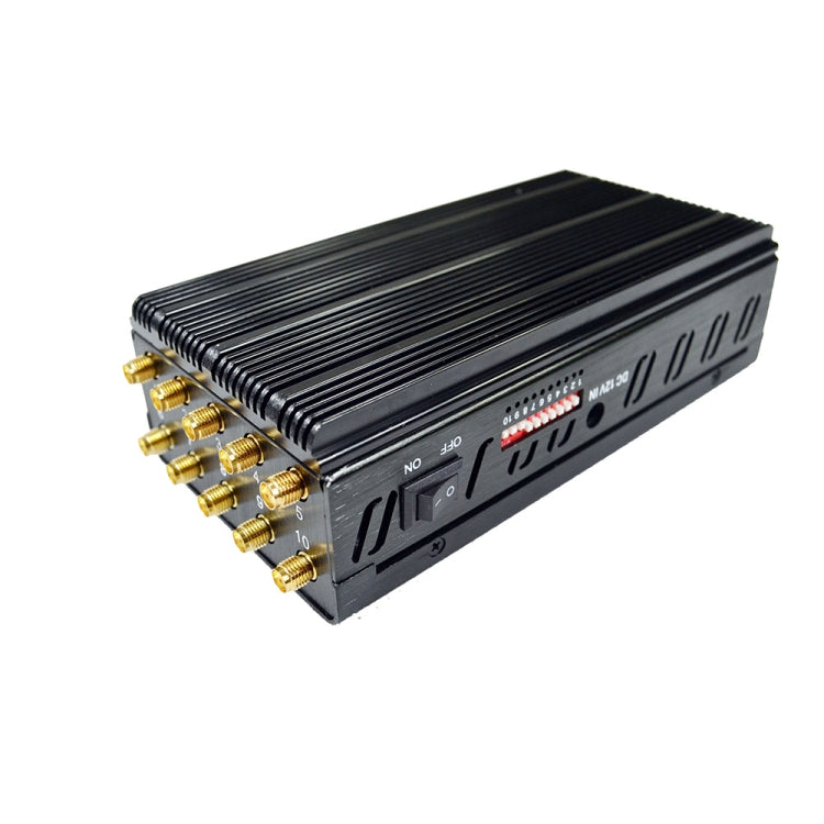 JAX-121A-10A 2G/3G/4G/WIFI/GPS/LOJACK 10天線移動信號干擾器