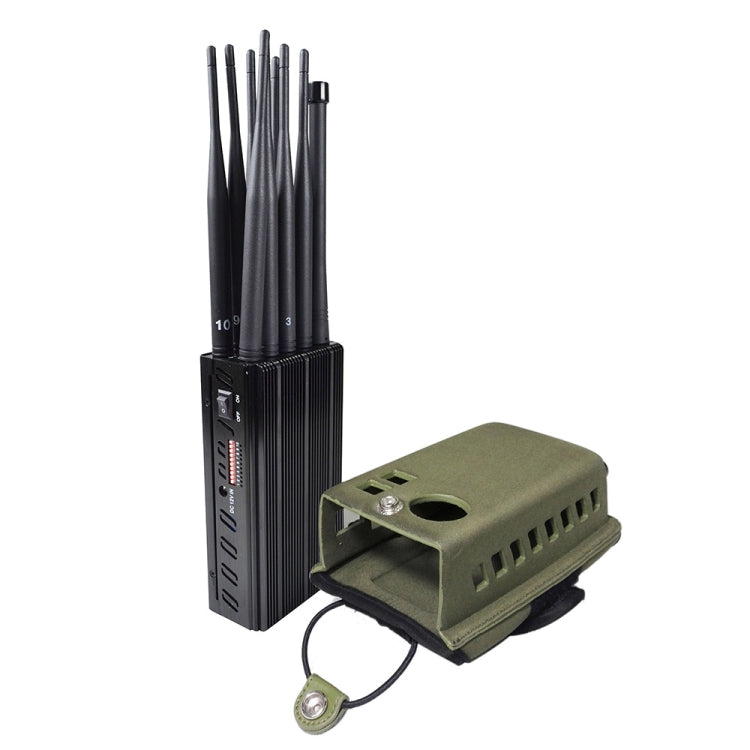 JAX-121A-10C 2G/3G/4G/WIFI/GPS/LOJACK 移動信號干擾器帶遙控功能
