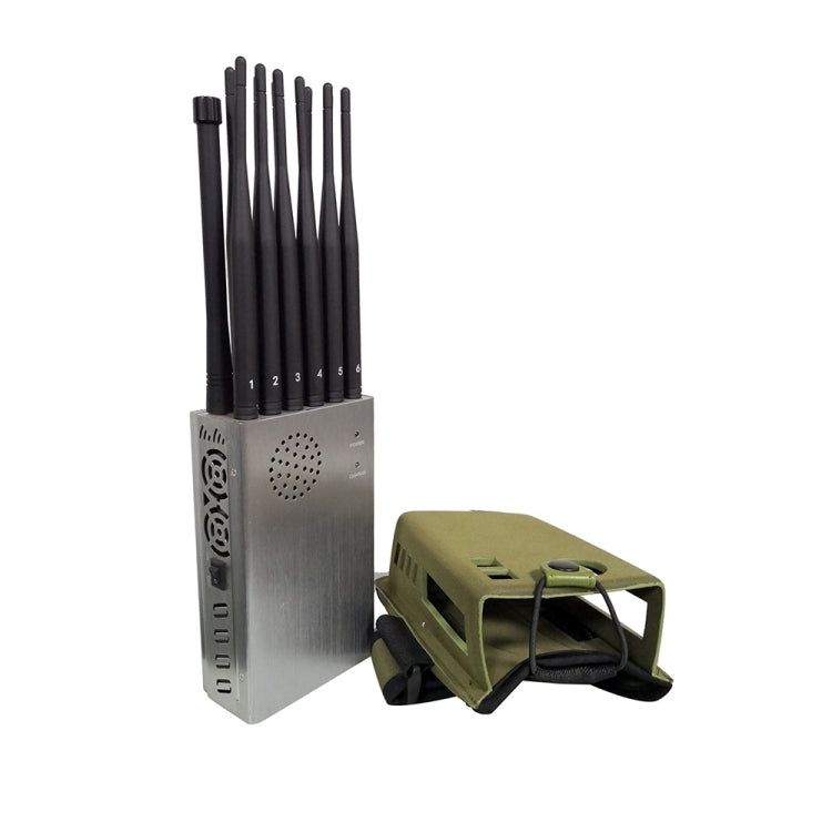 JAX-121A-12A  2G/3G/4G/5.8G/WIFI/GPS/LOJACK 移動信號干擾器帶遙控功能