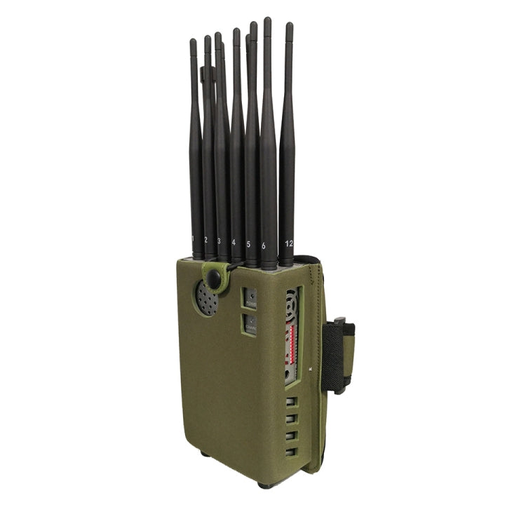 JAX-121A-12A  2G/3G/4G/5.8G/WIFI/GPS/LOJACK 移動信號干擾器帶遙控功能