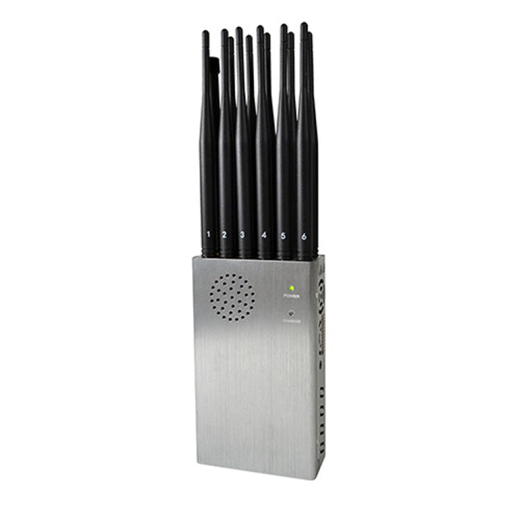 JAX-121A-12B 2G/3G/4G/WIFI/GPS/LOJACK 移動信號干擾器帶遙控功能