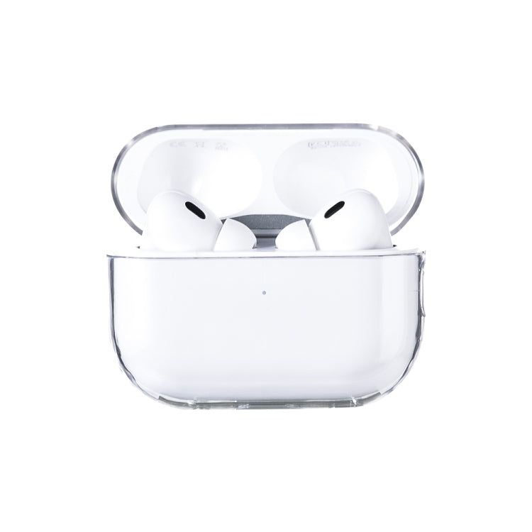 適用於 AirPods Pro 2 藍牙耳機透明PC保護套