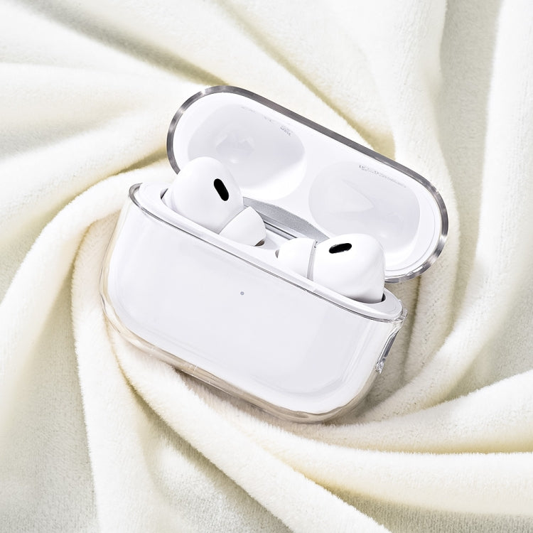 適用於 AirPods Pro 2 藍牙耳機透明PC保護套