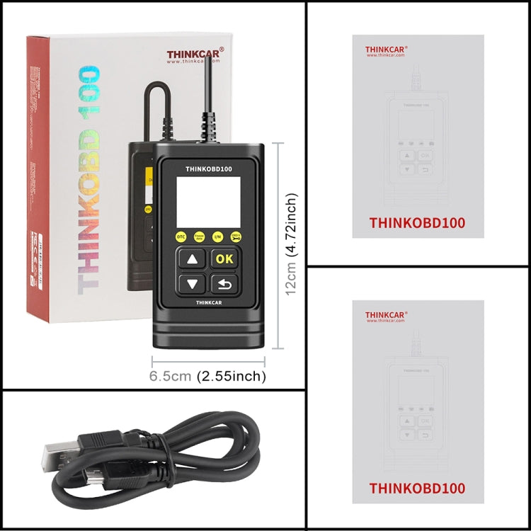 THINKCAR THINKOBD 100 OBD2汽車發動機故障診斷儀, THINKOBD