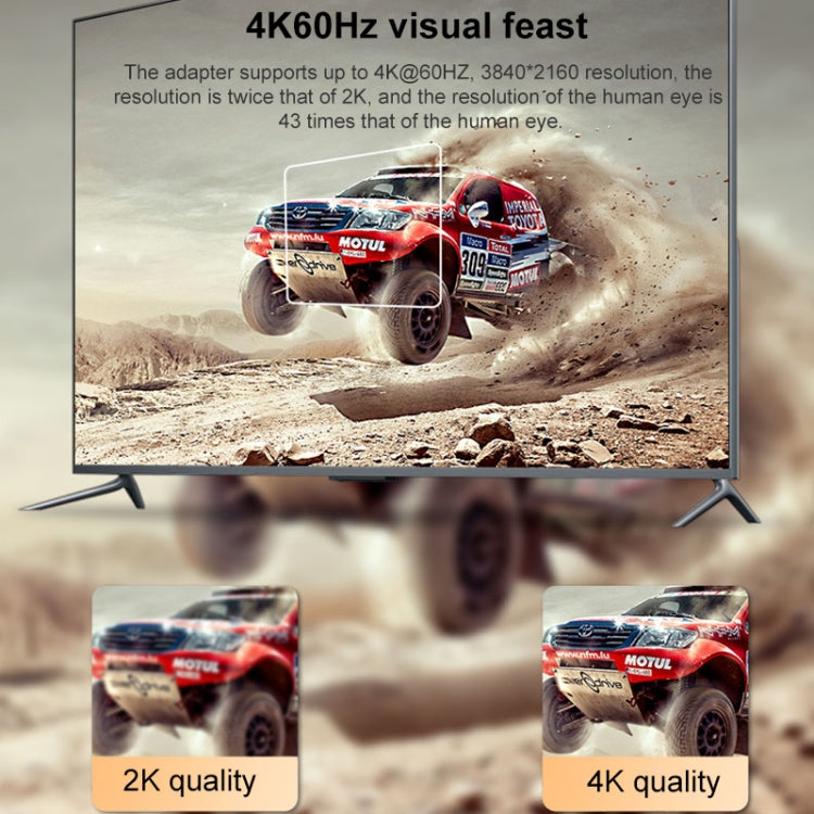 Y002 六合一 Type-C轉VGA+HDMI +雙USB+雙Type-C接口 多功能轉接器