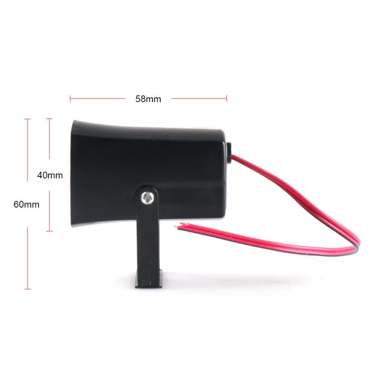 汽車12V倒車蜂鳴喇叭