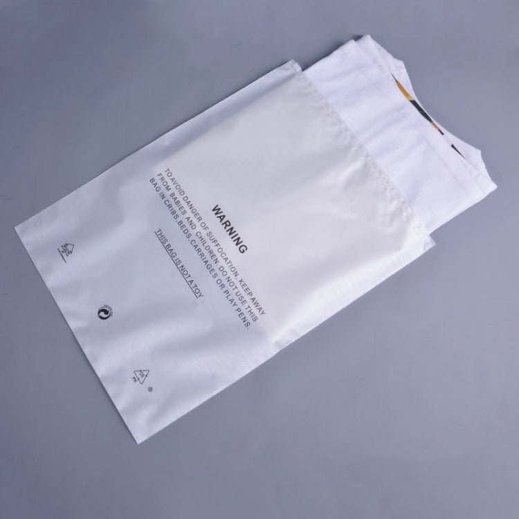 100個賣 PE+珍珠棉 拉鏈透明警告語收納袋 包裝袋，27x35cm