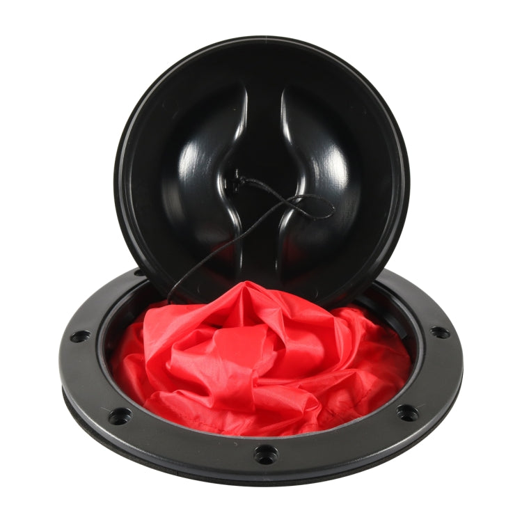 A6651-01 6英寸圓形皮划艇艙蓋 帶紅色網袋