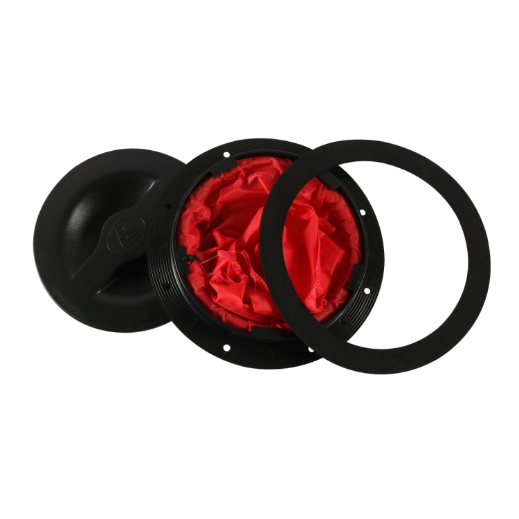 A6651-01 6英寸圓形皮划艇艙蓋 帶紅色網袋