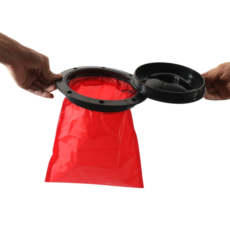 A6651-01 6英寸圓形皮划艇艙蓋 帶紅色網袋