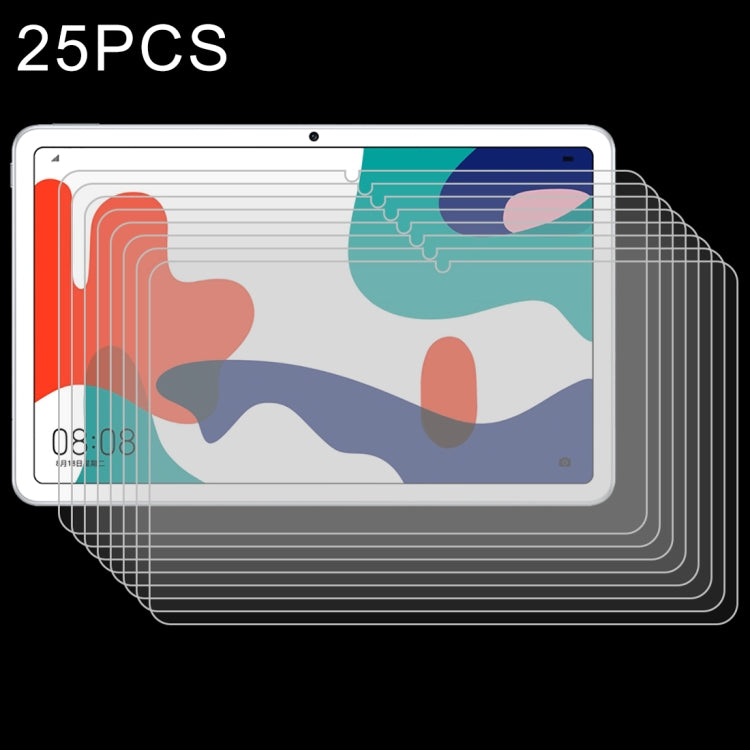 25片裝 適用於華為 MatePad Pro 10.4 9H 0.3mm 防爆鋼化玻璃膜