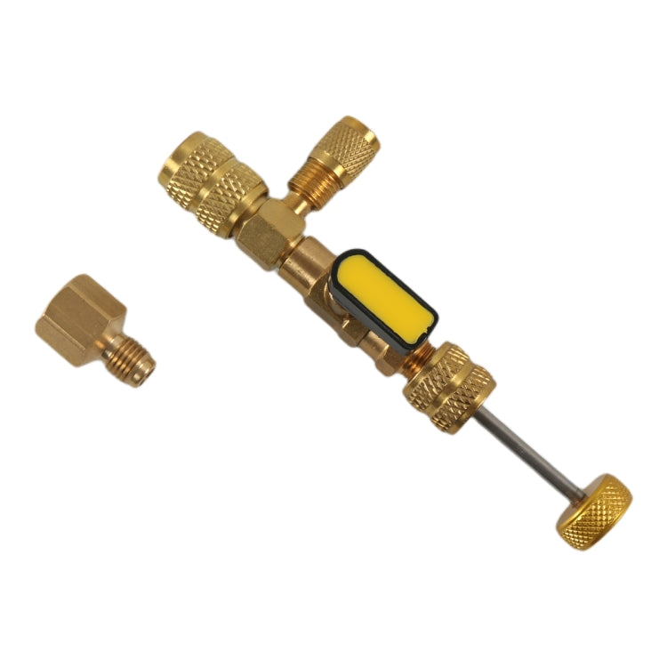 A6414 汽車氣門芯裝卸工具 氣門芯扳手製冷工具