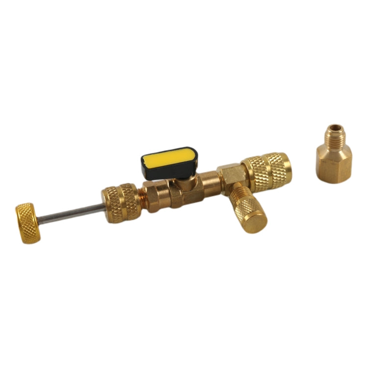 A6414 汽車氣門芯裝卸工具 氣門芯扳手製冷工具