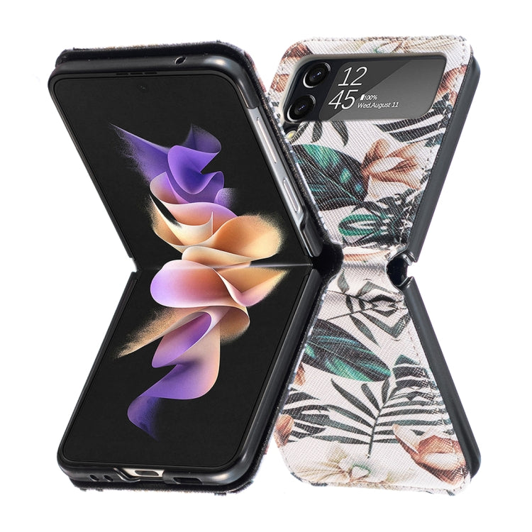 彩繪圖案手機皮套, For Samsung Galaxy Z Flip3 5G, For Samsung Galaxy Z Flip5, For Samsung Galaxy Z Flip4