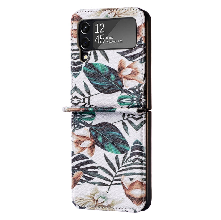 彩繪圖案手機皮套, For Samsung Galaxy Z Flip3 5G, For Samsung Galaxy Z Flip5, For Samsung Galaxy Z Flip4