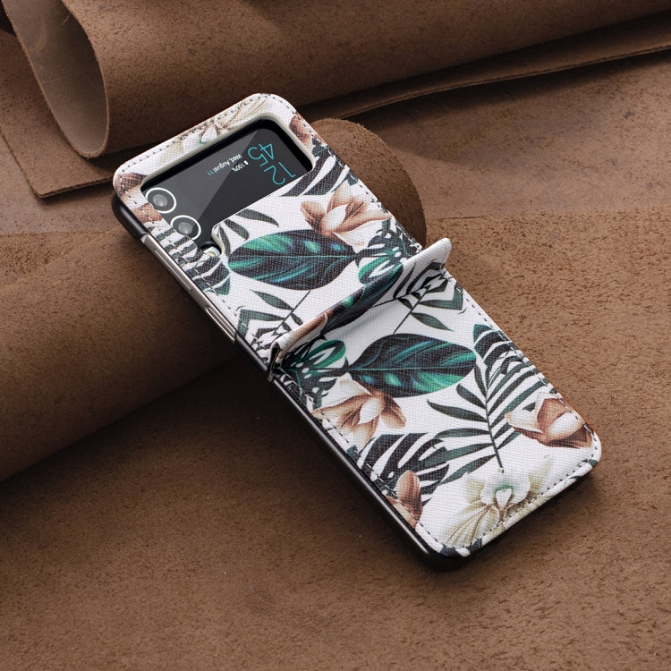彩繪圖案手機皮套, For Samsung Galaxy Z Flip3 5G, For Samsung Galaxy Z Flip5, For Samsung Galaxy Z Flip4