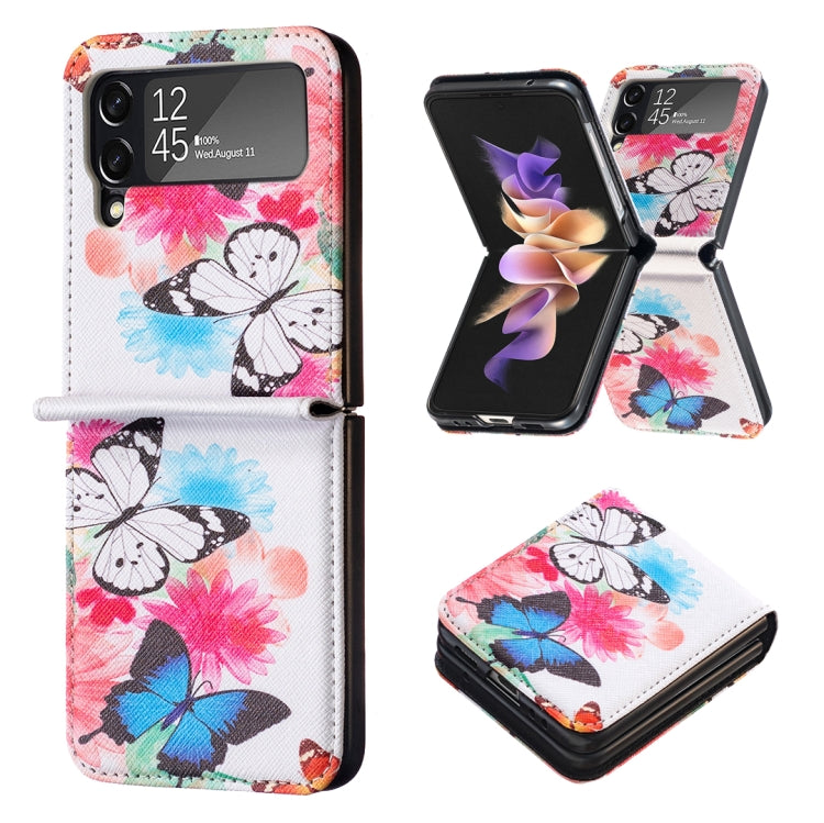 彩繪圖案手機皮套, For Samsung Galaxy Z Flip3 5G, For Samsung Galaxy Z Flip5, For Samsung Galaxy Z Flip4