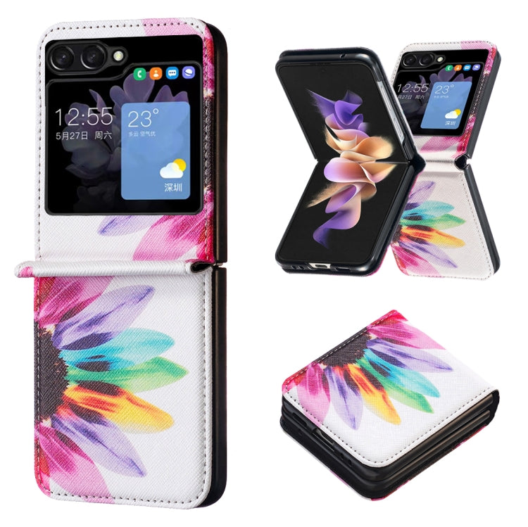 彩繪圖案手機皮套, For Samsung Galaxy Z Flip3 5G, For Samsung Galaxy Z Flip5, For Samsung Galaxy Z Flip4