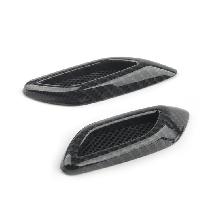 2隻裝 汽車引擎蓋框裝飾貼 恭弘=叶 恭弘子板出風口