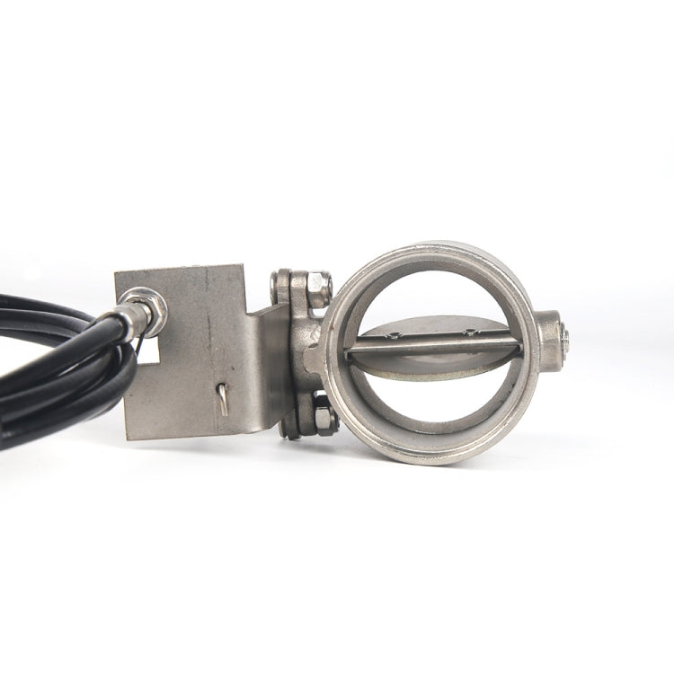 改裝斜口跑車手動開啟排氣管閥門