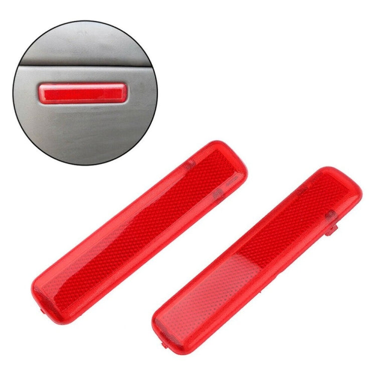 1對裝 適用於雪佛蘭Silverado 2003-2007 車門內飾板反光器 15183155 15183156