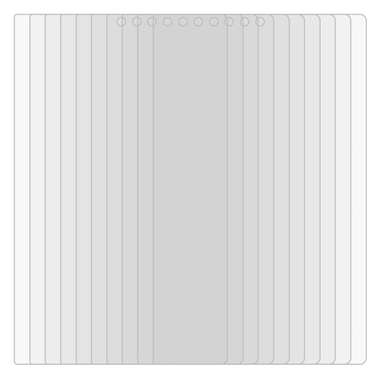 25片裝 適用於聯想 Yoga Tab3 Pro-X90Y 10.1 9H 0.3mm 防爆鋼化玻璃膜