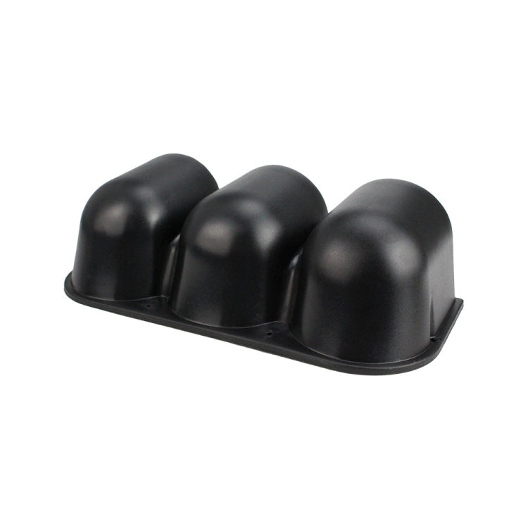 52mm汽車12V三合一組合儀錶 轉速+水溫+油壓 帶儀錶架