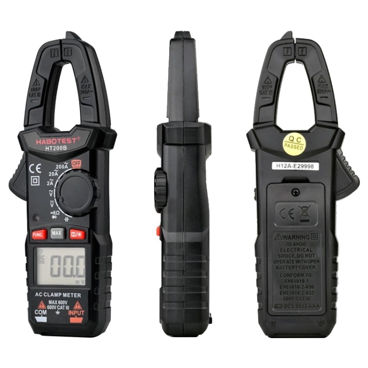 華博 HT200A 袖珍鉗形萬用表