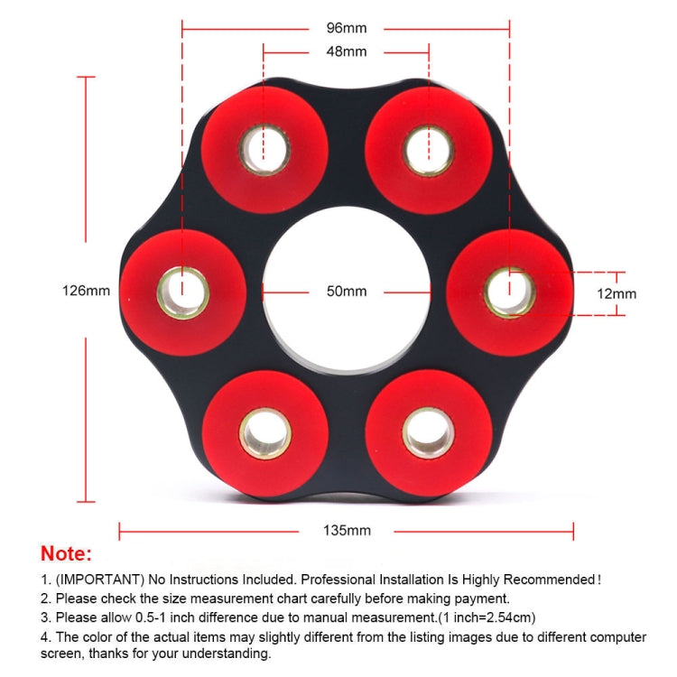適用於寶馬 E46 汽車改裝傳動軸連接盤支架
