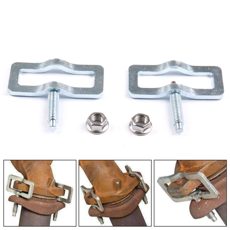 適用於福特V8 V10 汽車改裝排氣歧管夾