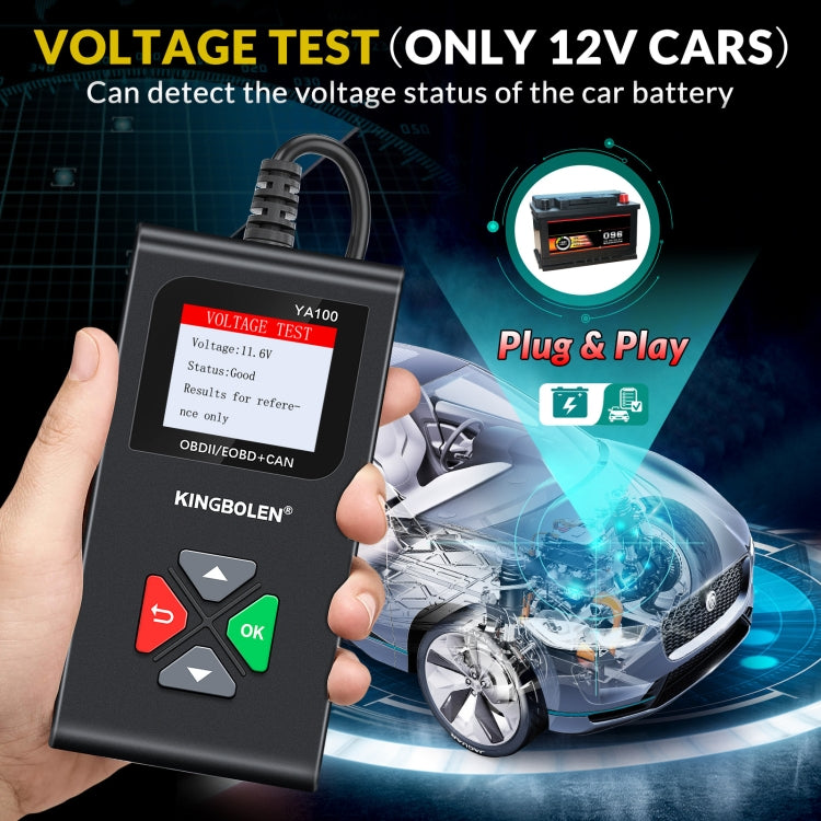KINGBOLEN YA100 OBD2汽車發動機故障診斷儀