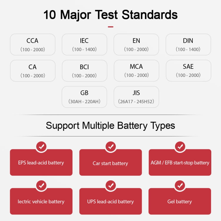 OBDResource BM520 6V 12V  汽車蓄電池檢測儀