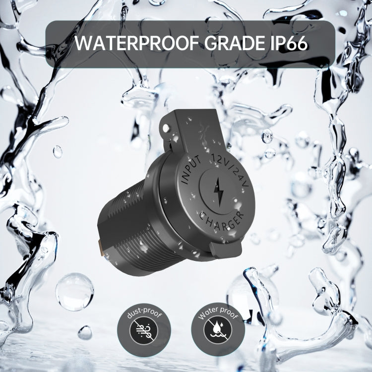 ZH-1786A1 QC3.0 USB-A+Type-C雙接口車載充電器