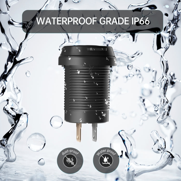 ZH-1786A2 QC3.0 USB-A+Type-C雙接口車載充電器，線長：60cm