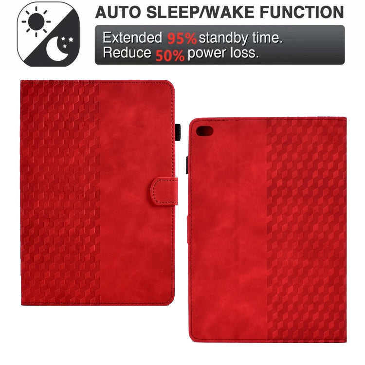 適用於iPad mini 5 / 4 / 3 / 2 / 1 菱形方塊壓花智能休眠平板皮套