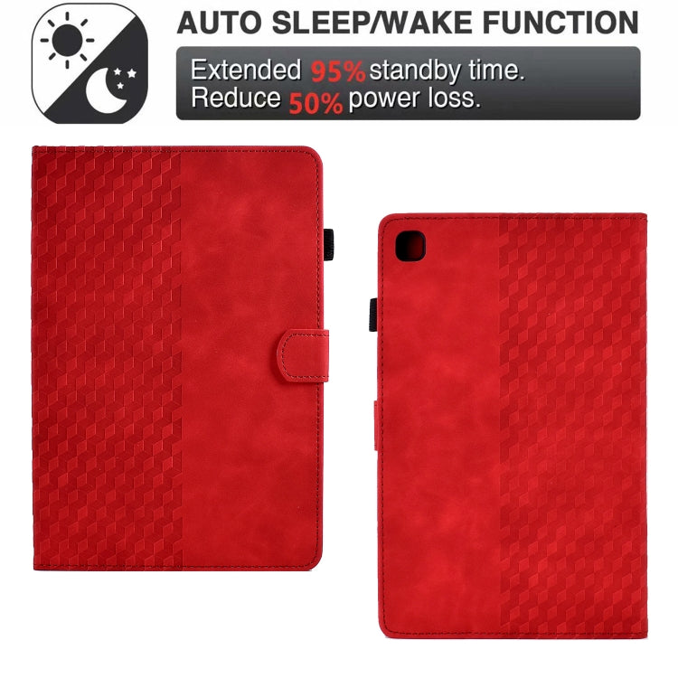 適用於iPad 10.2 2019 / 2020 / Air 10.5 2019 菱形方塊壓花智能休眠平板皮套