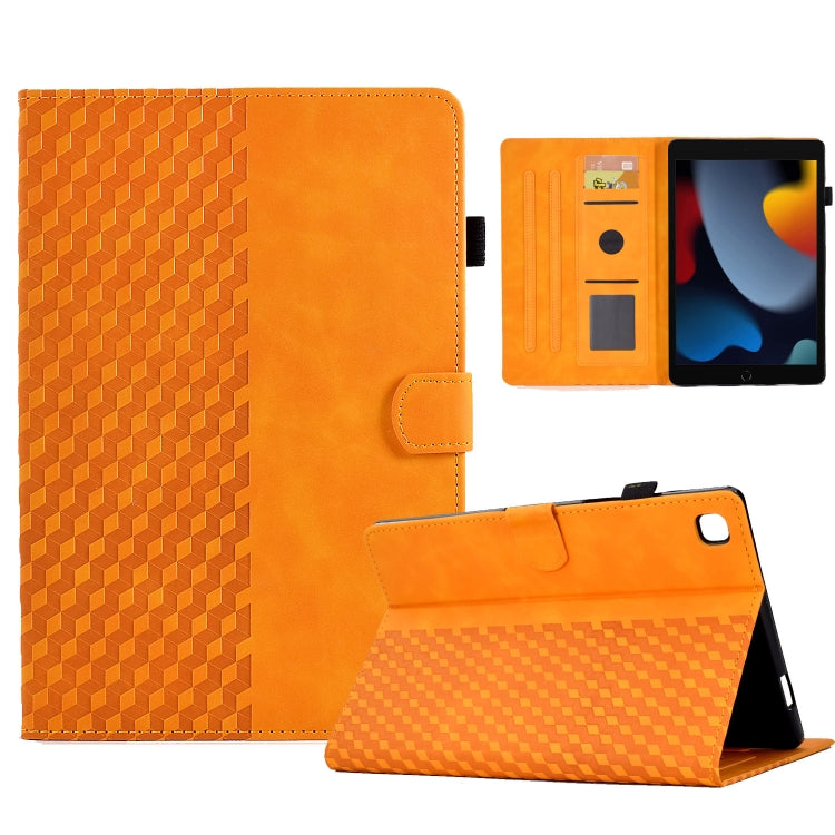 適用於iPad 10.2 2019 / 2020 / Air 10.5 2019 菱形方塊壓花智能休眠平板皮套
