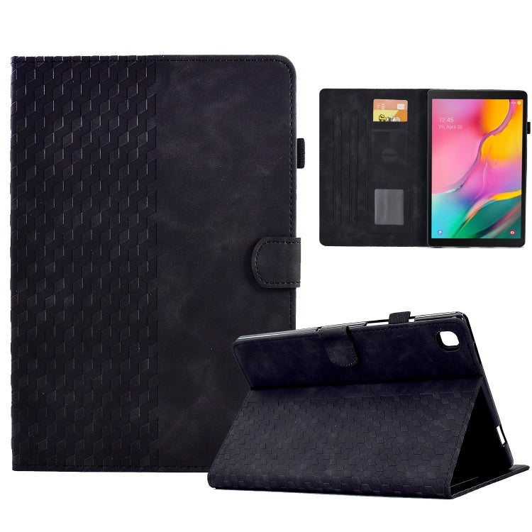 適用於三星Galaxy Tab A 10.1 T510 / T515 2019 菱形方塊壓花平板皮套
