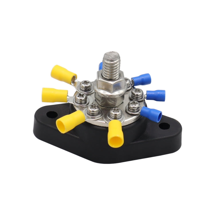 3/8 inch M10 房車遊艇8路接線螺柱 帶2個M5x20螺絲+16個端子